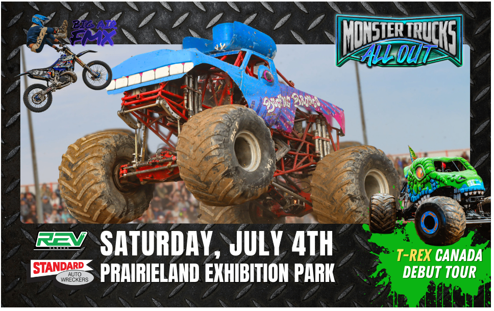 7月4日～Monster Trucks All Out Tour 怪兽卡车巡演